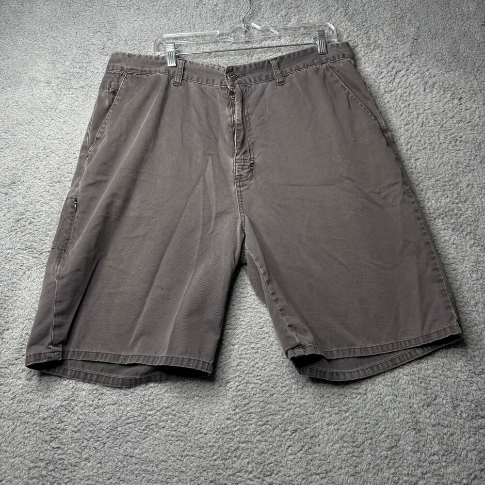 Split Shorts Men's Size 36 Gray Casual
